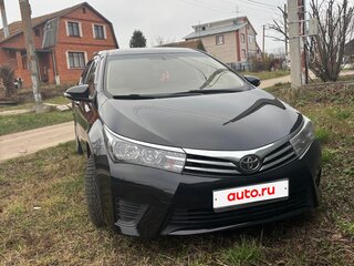 2015 Toyota Corolla XI (E160, E170, E180), чёрный, 1230000 рублей, вид 1