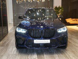 2021 BMW X5 M Competition III (F95), синий, 9930000 рублей, вид 4