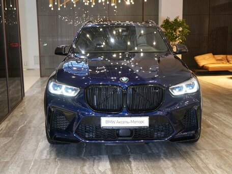 2021 BMW X5 M Competition III (F95), синий, 8928000 рублей, вид 4