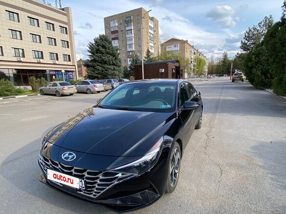 2023 Hyundai Elantra VII (CN7), чёрный, 2250000 рублей - вид 7