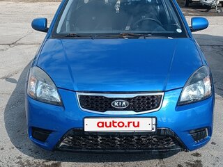 2011 Kia Rio II Рестайлинг, синий, 450000 рублей, вид 1