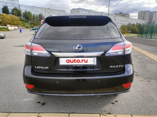 2012 Lexus RX 270 III, чёрный, 2050000 рублей, вид 5