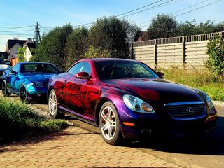 2002 Lexus SC 430 II, красный, 1500000 рублей, вид 1