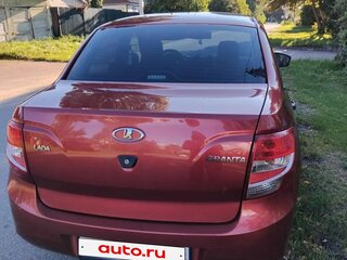 2018 Lada (ВАЗ) Granta I Рестайлинг, красный, 599000 рублей, вид 1