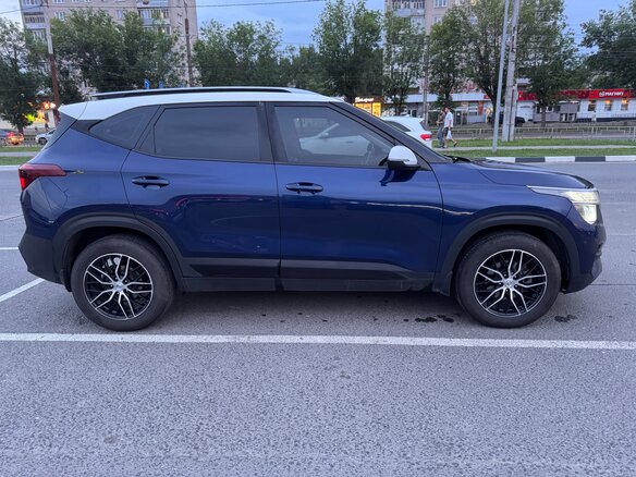 2020 Kia Seltos I, синий - вид 3