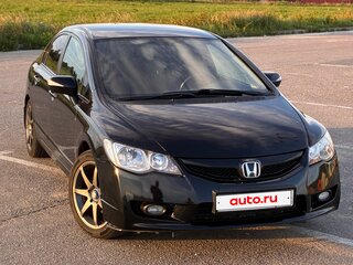 2010 Honda Civic VIII Рестайлинг, чёрный, 1100000 рублей, вид 3
