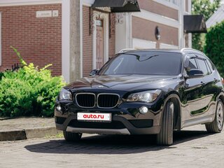 2013 BMW X1 20i I (E84) Рестайлинг, чёрный, 1475000 рублей, вид 2