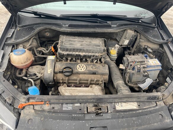 2010 Volkswagen Polo V, серый, 600000 рублей - вид 18