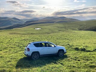 2013 Jeep Compass I Рестайлинг, белый, 1499000 рублей, вид 2