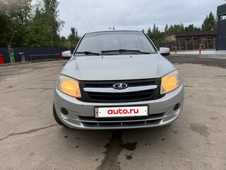 2012 Lada (ВАЗ) Granta I, серебристый, 360000 рублей, вид 4