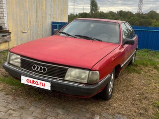 1990 Audi 100 III (C3) Рестайлинг, красный, 150000 рублей, вид 1