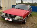 1990 Audi 100 III (C3) Рестайлинг, красный, 150000 рублей