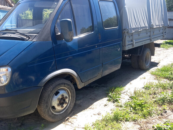 2008 ГАЗ ГАЗель (33023/330273) Фермер, синий, 750000 рублей
