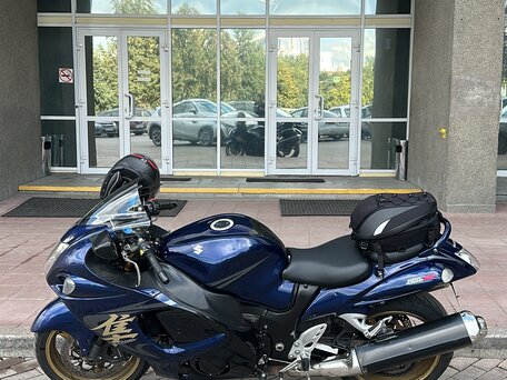 2008 Suzuki GSX 1300 R Hayabusa, синий, 560000 рублей, вид 5