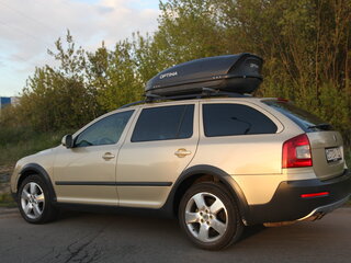 2011 Skoda Octavia Scout II (A5) Рестайлинг, бежевый, 1200000 рублей, вид 4