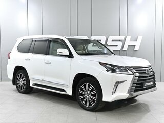 2017 Lexus LX 570 III Рестайлинг 2, белый, 6100000 рублей, вид 1