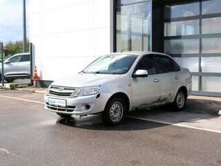 2013 Lada (ВАЗ) Granta I, серебристый, 179000 рублей, вид 1