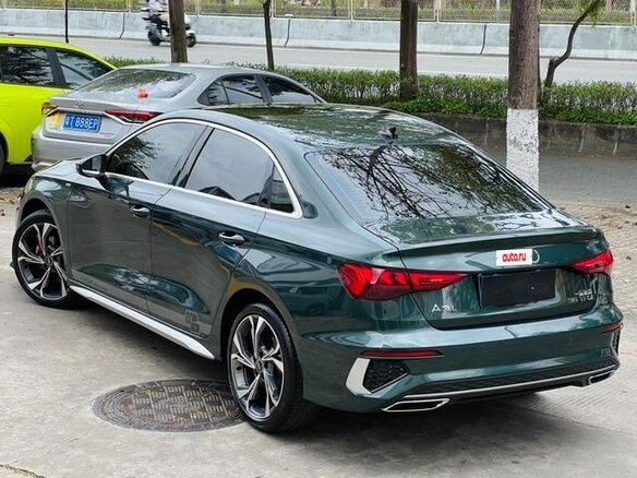 2023 Audi A3 35 TFSI Long IV (8Y), зелёный - вид 8