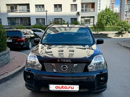 2010 Nissan X-Trail II, чёрный, 1550000 рублей, вид 3