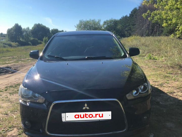 2008 Mitsubishi Lancer X, чёрный, 650000 рублей - вид 11
