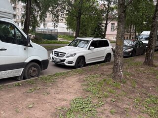 2014 Mercedes-Benz GLK-Класс 220 CDI I (X204) Рестайлинг, белый, 1770000 рублей, вид 1