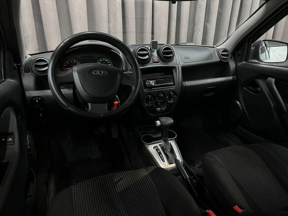 2013 Lada (ВАЗ) Granta I, серебристый - вид 7
