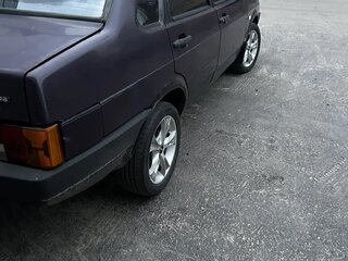 1997 Lada (ВАЗ) 21099, пурпурный, 145000 рублей, вид 4