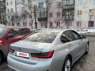 2019 BMW 3 серии 318d VII (G2x), серебристый, 3350000 рублей, вид 4
