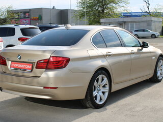 2012 BMW 5 серии 528i xDrive VI (F10/F11/F07), бежевый, 1549000 рублей, вид 5