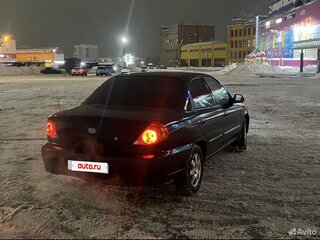2008 Kia Spectra I Рестайлинг 2, чёрный, 310000 рублей, вид 3