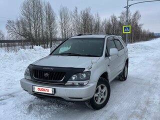1999 Toyota Harrier I (XU10), серебристый, 850000 рублей, вид 1