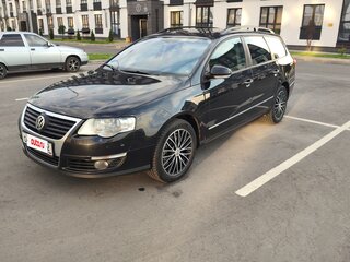 2009 Volkswagen Passat B6, чёрный, 820000 рублей, вид 1