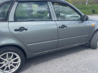 2008 Lada (ВАЗ) Kalina I, серый, 170000 рублей, вид 3