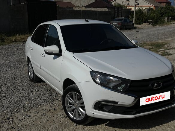 2019 Lada (ВАЗ) Granta I Рестайлинг, белый, 540000 рублей - вид 5