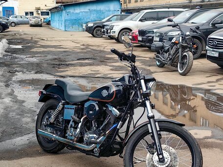 1984 Harley-Davidson Dyna Low Rider, чёрный, 1000000 рублей, вид 4