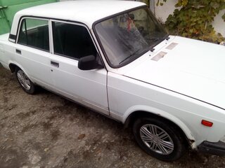 2007 Lada (ВАЗ) 2107, белый, 125000 рублей, вид 2