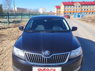 2017 Skoda Rapid I Рестайлинг, чёрный, 1200000 рублей, вид 3