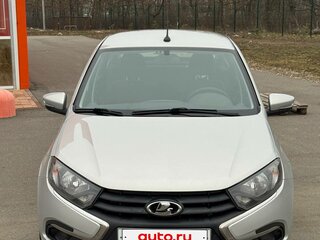 2018 Lada (ВАЗ) Granta I Рестайлинг, серебристый, 850000 рублей, вид 4