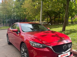 2015 Mazda 6 III (GJ) Рестайлинг, красный, 1650000 рублей, вид 2