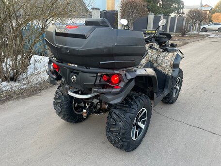 2013 BRP Can-Am Outlander MAX 650, зелёный, 1000000 рублей, вид 4