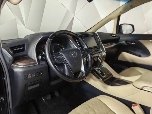 2019 Toyota Alphard III Рестайлинг, чёрный, 3399000 рублей - вид 17