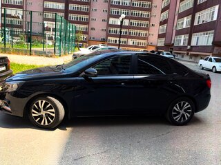 2020 Lada (ВАЗ) Vesta I, чёрный, 1450000 рублей, вид 4