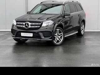 2017 Mercedes-Benz GLS 350 d I (X166), чёрный, 4100000 рублей, вид 3