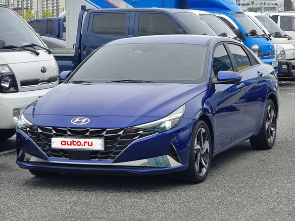 2023 Hyundai Avante VII, синий