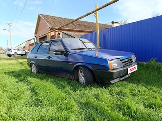 1997 Lada (ВАЗ) 2109, синий, 255000 рублей, вид 1