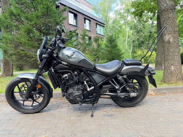 2023 Honda CMX 1100 Rebel, серый, 1050000 рублей - вид 4