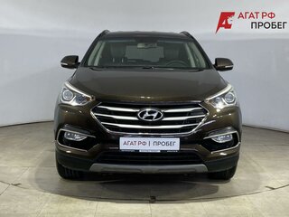 2017 Hyundai Santa Fe III Рестайлинг, коричневый, 1830000 рублей, вид 2