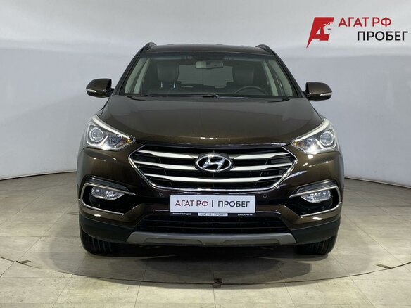 2017 Hyundai Santa Fe III Рестайлинг, коричневый - вид 1