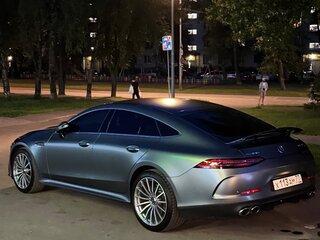 2020 Mercedes-Benz AMG GT 4-Door Coupe 43 I, серый, 6850000 рублей, вид 2