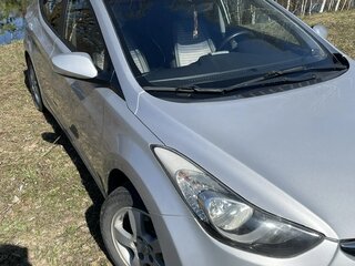2012 Hyundai Elantra V (MD), серебристый, 790000 рублей, вид 4